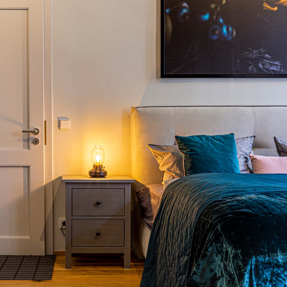 loft apartment aqua interior design